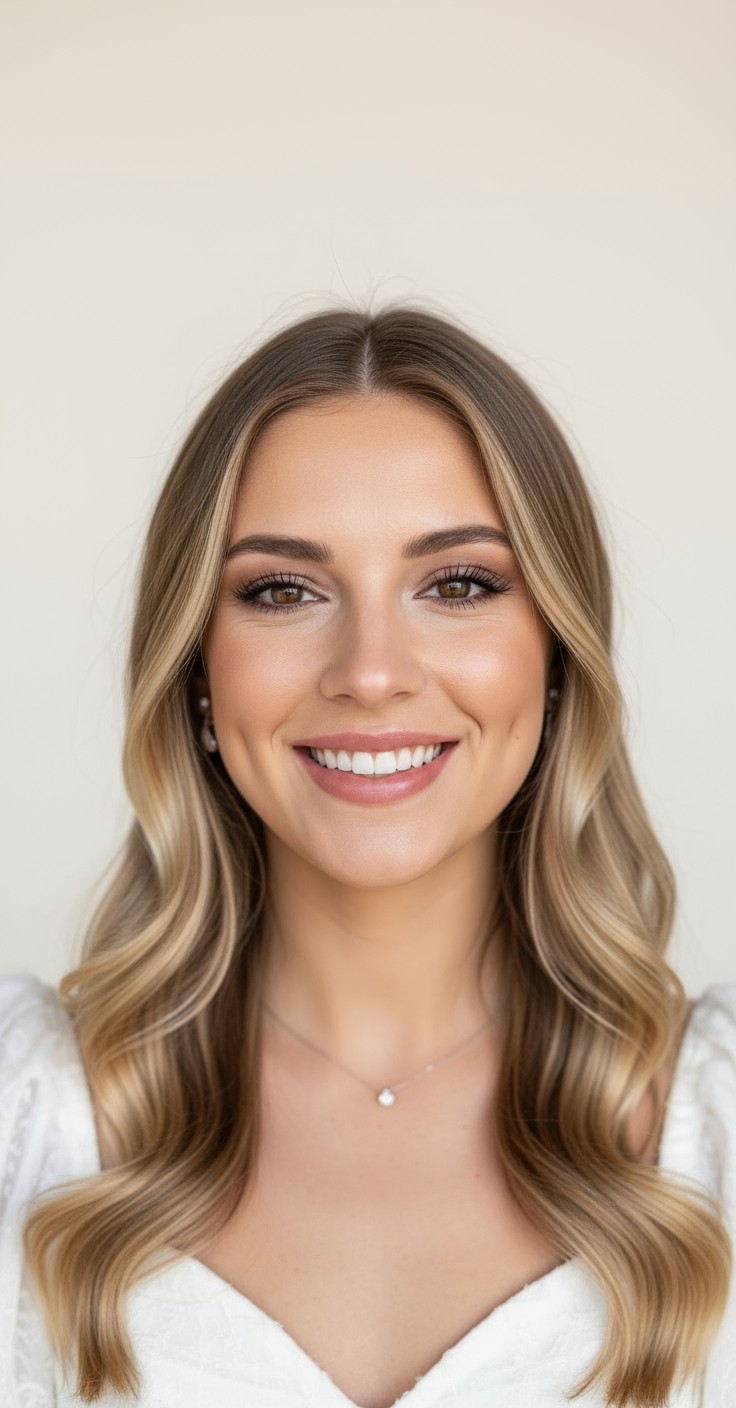 After Beach Waves Hair